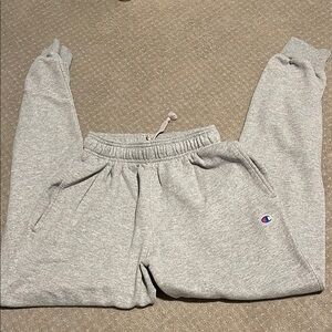 Champion Gray Sweatpants Relaxed Fit Joggers